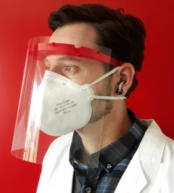 Face shield / Gesichtsschutz