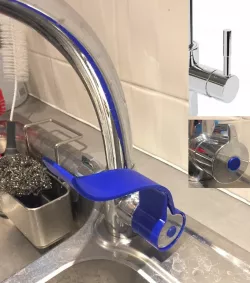 Hands-free tap adaptor