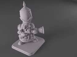 Heroquest - Infernal Dwarf Blunderbuss