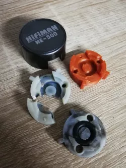 Hifiman Headband Slider + Caps (HE-500, HE-400...)