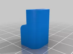 Hole punch jig for 3dVerkstans visor to fit A4 laminate paper (Swedish)
