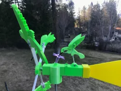 Hummingbird Whirligig