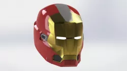 Iron Man Red Snapper mk35 Helmet