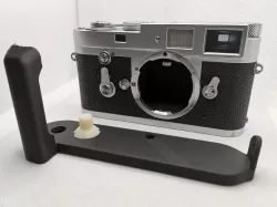 Leica M2 Hand Grip, Screw, and Finder Flare Shield