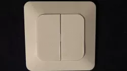 Light switch cover for the 433MHz remote
