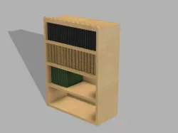 Miniature bookshelf