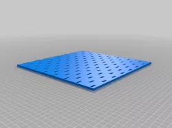 Mskadis meydone skadis board cpustomized Customisable 3D Printable Skadis Board
