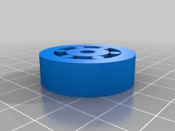 My Customized Parametric printed bearing openscad v3