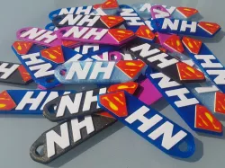 NHS Superhero Keyring