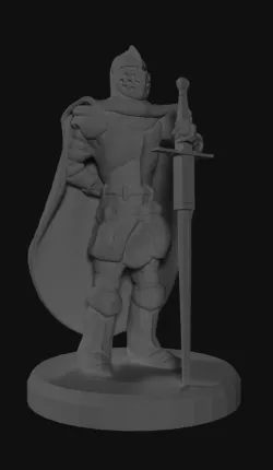 Noble Paladin Miniature