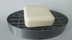 Oval Soap Dish With Drainage