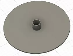 Platform / Plattform for 20mm rod / für 20mm Stange