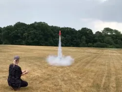 Retro Spacer - 3D Printed High Power Rocket