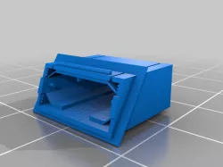 Revell/Zvezda 1:2700 Star Destroyer replacement garbage chute