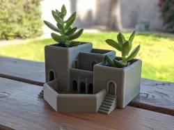 Roman Terrace Garden Succulent Planter