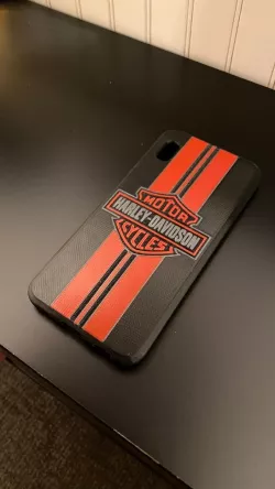Samsung Galaxy A10e Case (Flexible or Rigid) w/ Harley Davidson option