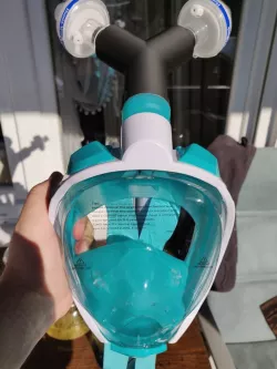 SARS COVID 19 Snorkle Mask Adaptor for respirator standards
