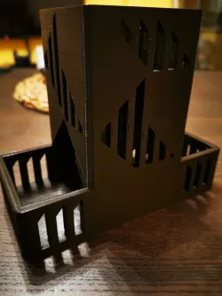 smaller no support Anticlockwise Dice Tower