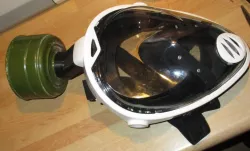 SnorkPPE Aspiria version - Snorkel Mask Adapter