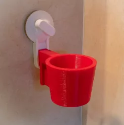 Soporte secador enganche Ikea. Hair dryer