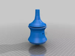 Spinning Top Whistle Experiment 
