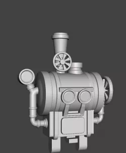 Steampunk Engine (small) - Tabletop miniatures