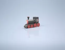 Train Keychain