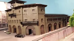 Train station in H0 / HO