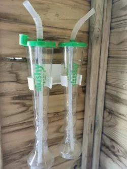 Twin slushy cup holder