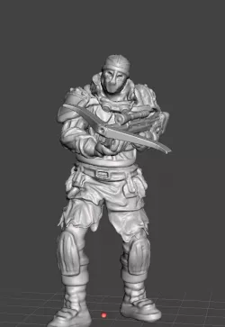 Unitologist Soldier w/ Crossbow - Tabletop miniatures