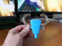 Vacuum for lip retractor (Aspirador para afastador labial)