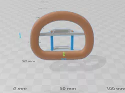 Vickers Macine gun Handle for 1:4 Scale Print