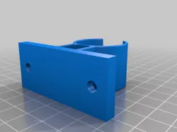 Wall Mount Flashlight Holder Remix