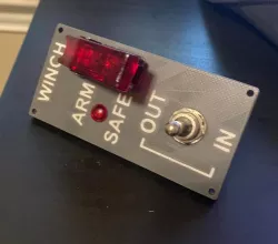 Winch Switch panel