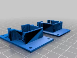 Wing mount servo box - various Hobbyking servos