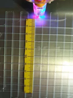 XY Stepper motor calibaration grid
