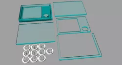 10 Penny Puzzle for Laser Cutting