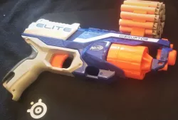 21 Nerf Dart Rail