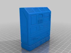 28mm sci fi terrain computer console