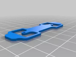 3" PicklePick Flat Battery Holder