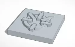 Adeptus Titanicus Split Fire Order Token