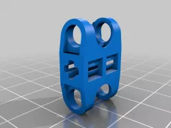 Axle connector, double ball socket
