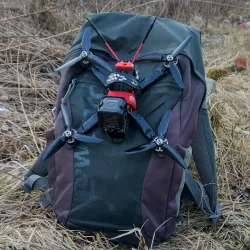 Bag drone clamp