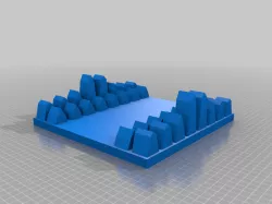 Brass Chess Board w/ Wooden Pieces