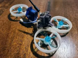 Brushed TinyWhoop Tricopter Concept