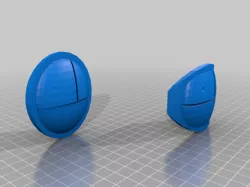 Cara Dune Right Knee armor