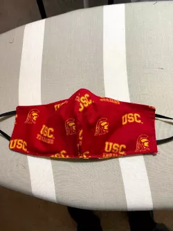 Cloth Face Mask with filter pocket and  3D Printed Nose Bridge