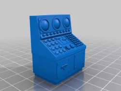 Computer Console scifi scatter terrain pulp