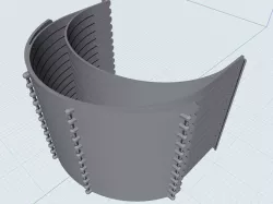 COVID-19 Face Shield 12-stack (used in Montreal hospital)