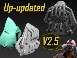 COVID-19 Mask Cap, Bane Edition
